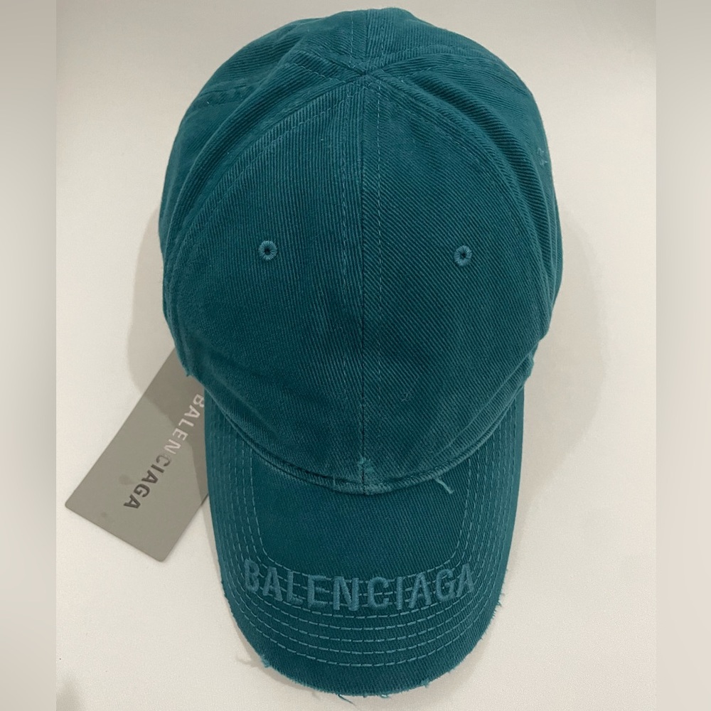 Balenciaga Distressed Logo Baseball Cap-BRAND NEW 100% Authentic